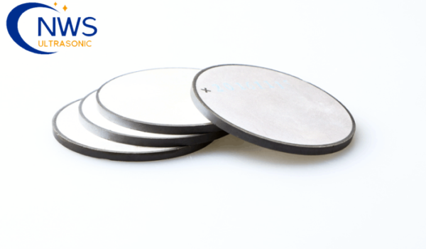 超声波压电陶瓷换能片 PZT4清洗机用超声陶瓷圆片 双面电极压电片50.8x2.67